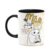 Caneca Flork Mães - Mãe de pet - B-black