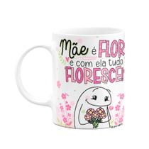 Caneca Flork Mães - Mãe é flor Caneca Flork Mães - Mãe é flor