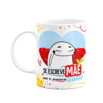 Caneca Flork Mães - Se escreve mãe mas se pronuncia amor Caneca Flork Mães - Se escreve mãe mas se pronuncia amor