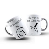 Caneca Flork Meme Bento Frases Divertida e Debochada