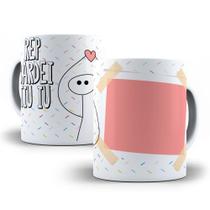 Caneca Flork Meme Bento Presente Engraçado Personalizada Com Foto Feliz Aniversário Porcelana OFERTA