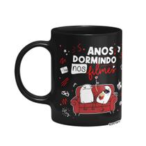 Caneca Flork Namorados - Anos dormindo nos filmes! Preta Caneca Flork Namorados - Anos dormindo nos filmes! Preta