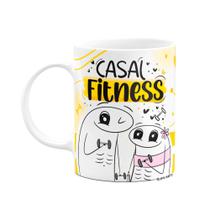 Caneca Flork Namorados - Casal Fitness - BGYellow