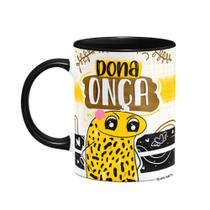 Caneca Flork Namorados - Dona onça - B-black