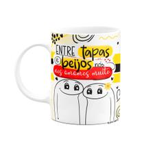 Caneca Flork Namorados - Entre tapas e beijos Caneca Flork Namorados - Entre tapas e beijos