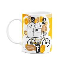 Caneca Flork Namorados - Obrigado por estar comigo