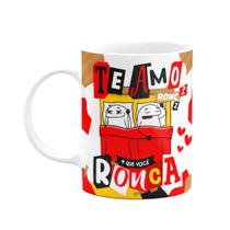 Caneca Flork Namorados - Te amo mais que você ronca Caneca Flork Namorados - Te amo mais que você ronca