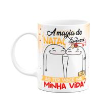 Caneca Flork Natal - A magia é ter você na minha vida! Caneca Flork Natal - A magia é ter você na minha vida!
