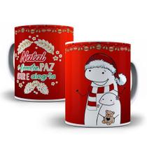 Caneca Flork Natal É Familia P Amor E Alegria 325Ml F0105