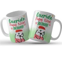 Caneca flork natal querido papai noel socorro