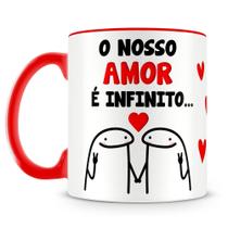 Caneca Flork - Nosso Amor é Infinito - Caneca de Cerâmica para Presentes