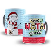 Caneca Flork Nosso Primeiro Natal Juntos 325Ml - F0112