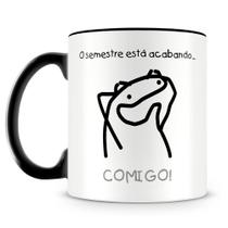 Caneca Flork - O Semestre Está Acabando Comigo - Porcelana Personalizada Caneca Flork - O Semestre Está Acabando Comigo - Porcelana Personalizada