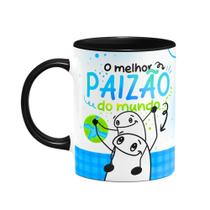 Caneca Flork Pais - O melhor paizão do mundo - B-black Caneca Flork Pais - O melhor paizão do mundo - B-black