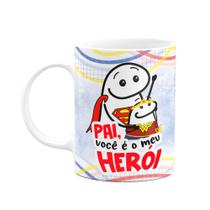 Caneca Flork Pais - Pai herói de menina - 325ml Caneca Flork Pais - Pai herói de menina - 325ml