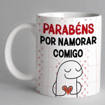 Caneca Flork Parabéns Por Namorar Comigo - Dia Dos Namorados