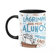 Caneca Flork Professor - Lágrimas dos meus alunos - B-black Caneca Flork Professor - Lágrimas dos meus alunos - B-black