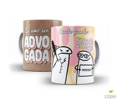 Caneca Flork profissões - advogada