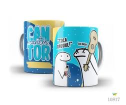 Caneca Flork profissões - cantor