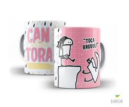 Caneca Flork profissões - cantora