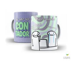 Caneca Flork profissões - contador