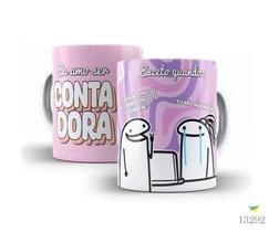 Caneca Flork profissões - contadora