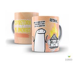 Caneca Flork profissões - corretora de imóveis