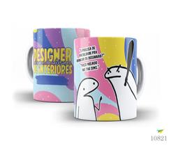 Caneca Flork profissões - design de interiores