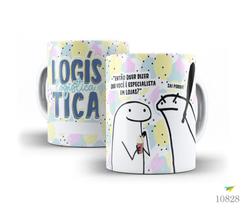 Caneca Flork profissões - logística