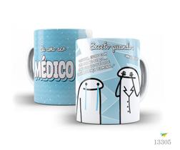 Caneca Flork profissões - médico