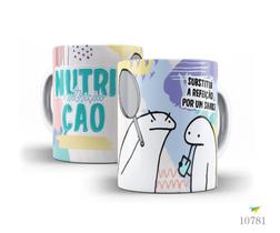 Caneca Flork profissões - nutrição Caneca Flork profissões - nutrição