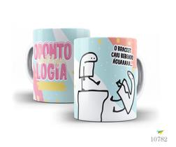 Caneca Flork profissões - odontologia