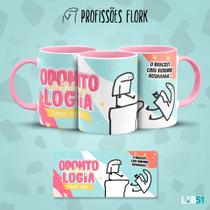Caneca Flork Profissões Odontologia Porcelana Presente Caneca Flork Profissões Odontologia Porcelana Presente