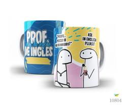 Caneca Flork profissões - prof. De inglês