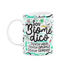 Caneca Flork Profissões - Sou Biomédico - Branca Caneca Flork Profissões - Sou Biomédico - Branca