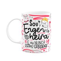 Caneca Flork Profissões - Sou Engenheira