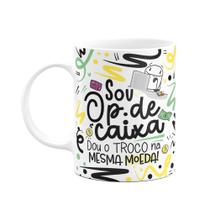 Caneca Flork Profissões - Sou Operador(a) de caixa