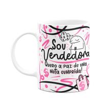 Caneca Flork Profissões - Sou vendedora