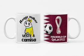 Caneca Flork Reage Mulher,Veste a Camisa Modelo 2