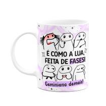 Caneca Flork Signos Gêmeos - Geminiano demais! 325ml Caneca Flork Signos Gêmeos - Geminiano demais! 325ml