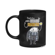 Caneca Flork - Você é o meu malvado favorito! - Preta Caneca Flork - Você é o meu malvado favorito! - Preta