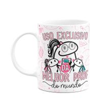 Caneca Florkita Professora - Exclusivo da melhor Prof