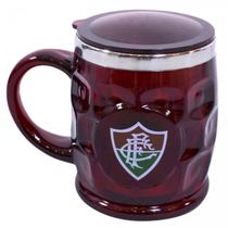 Caneca Fluminense Térmica 500ml Vermelha com Tampa Oficial