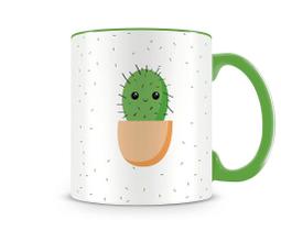 Caneca Fofinha Igual Um Cacto Verde Caneca Fofinha Igual Um Cacto Verde