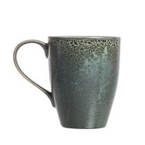 Caneca Folk Ceramica 300ml Verde -L Hermitage Caneca Folk Ceramica 300ml Verde -L Hermitage