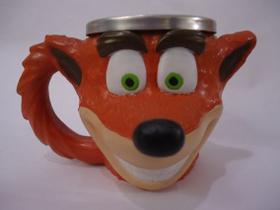 Caneca Fomato 3D 250ml Crash Bandicoot