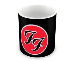 Caneca Foo fighters Preta - Starnerd