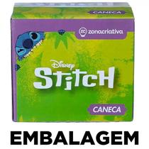 Caneca Forma 3D Porcelana Alça Dupla Stitch 450ml 10025458 - ZonaCriativa