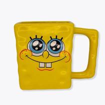 Caneca formato 3d 450ml bob esponja
