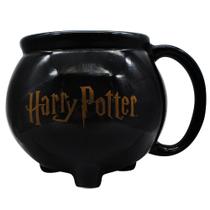 Caneca formato 3d 500 ml caldeirao hogwarts - zona criativa
